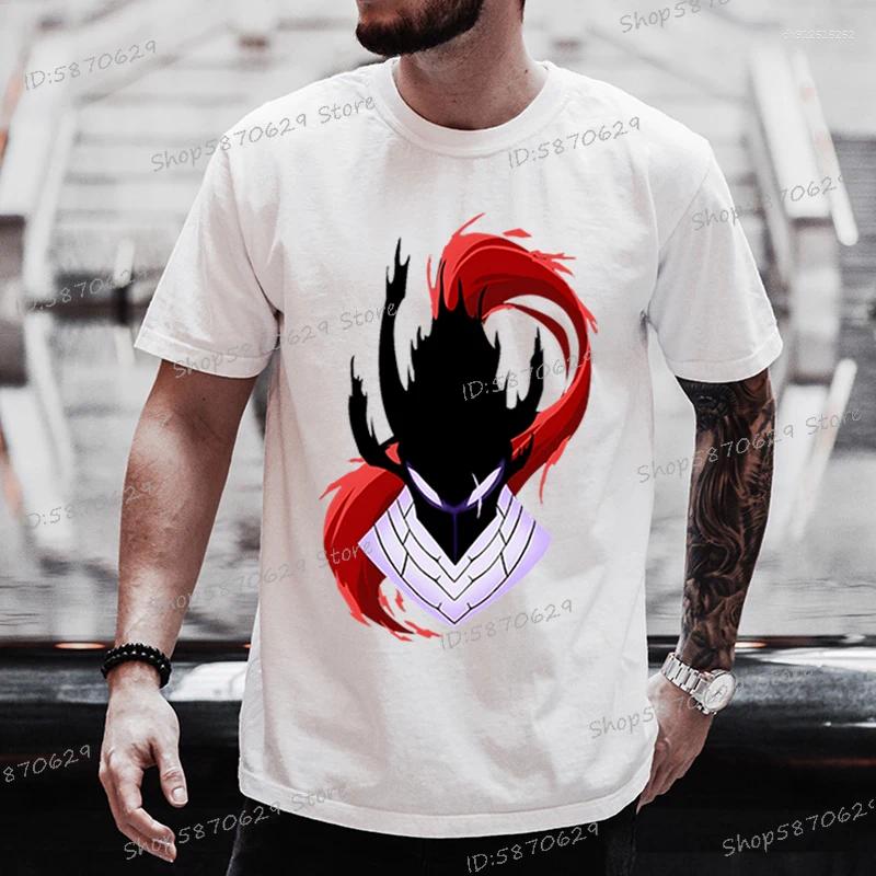 Men's T Shirts Anime Vintage Unisex T-shirt Sung Jin-woo Solo Leveling Graphic Tee Tops Cotton T-shirts Gift For Manga Lovers