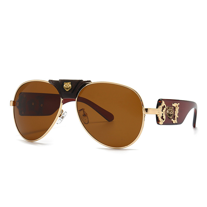 Designer Sunglasses For Women Men Fashion Sunglasses Luxury Polarized Lens Goggle Pilot PC Frame Oversized UV400 Eyewear Sport Style Sunglasses AS9600