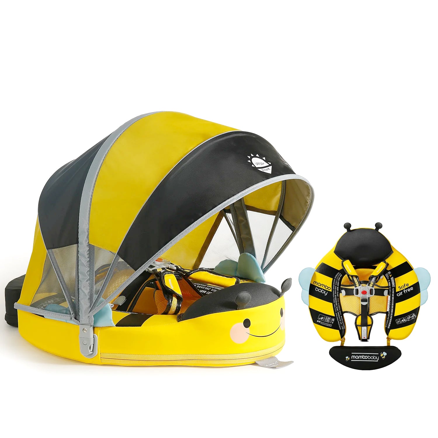 Bee Mambobaby Baby Float With Canopy
