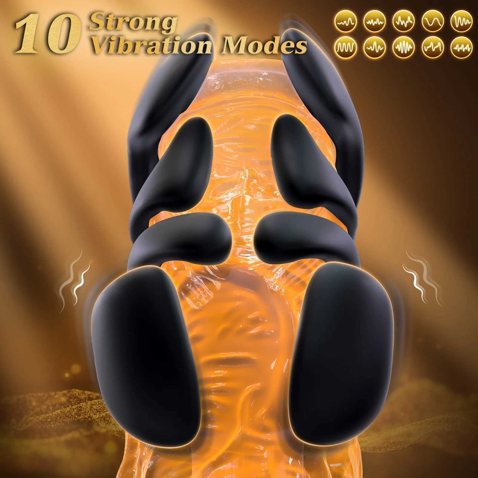 Masturbator for Men Penis Training Vibrator Glans Trainer Stimulator Massager Lasting Delay Endurance Adult Sex Toys For Men W250506