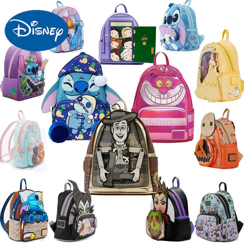 Disney Loungefly Halloween Collection Coraline Laika House Hocus Pocu Nightmare Mini Backpack Before ChristmasXJ250506