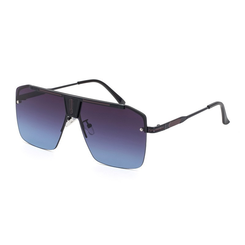 Designer Sunglasses For Women Men Fashion Metal Sunglasses Luxury Polarized Lens Goggle Pilot PC Frame Oversized UV400 Eyewear Luxury Style Sunglasses