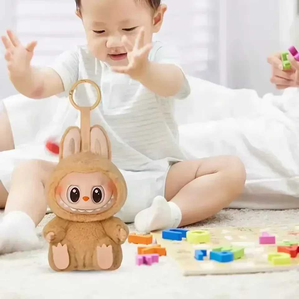 Labs Heartbeat Macaron Enamel The Monsters Face Blind Box Pvc Figurine Tabletop Ornament Kaii Doll Kid Birthday GiftXJ250506