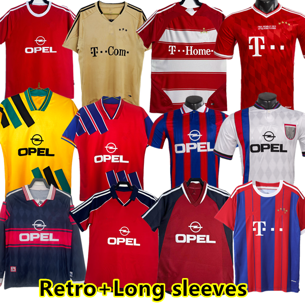 Littbarski Bayerns retro jerseys 94 95 96 97 98 99 00 01 2010 MARADONA final ELBER Pizarro SCHOLL Klinsmann Matthaus Lizarazu Muller ROBBEN Ribery Schweinsteiger