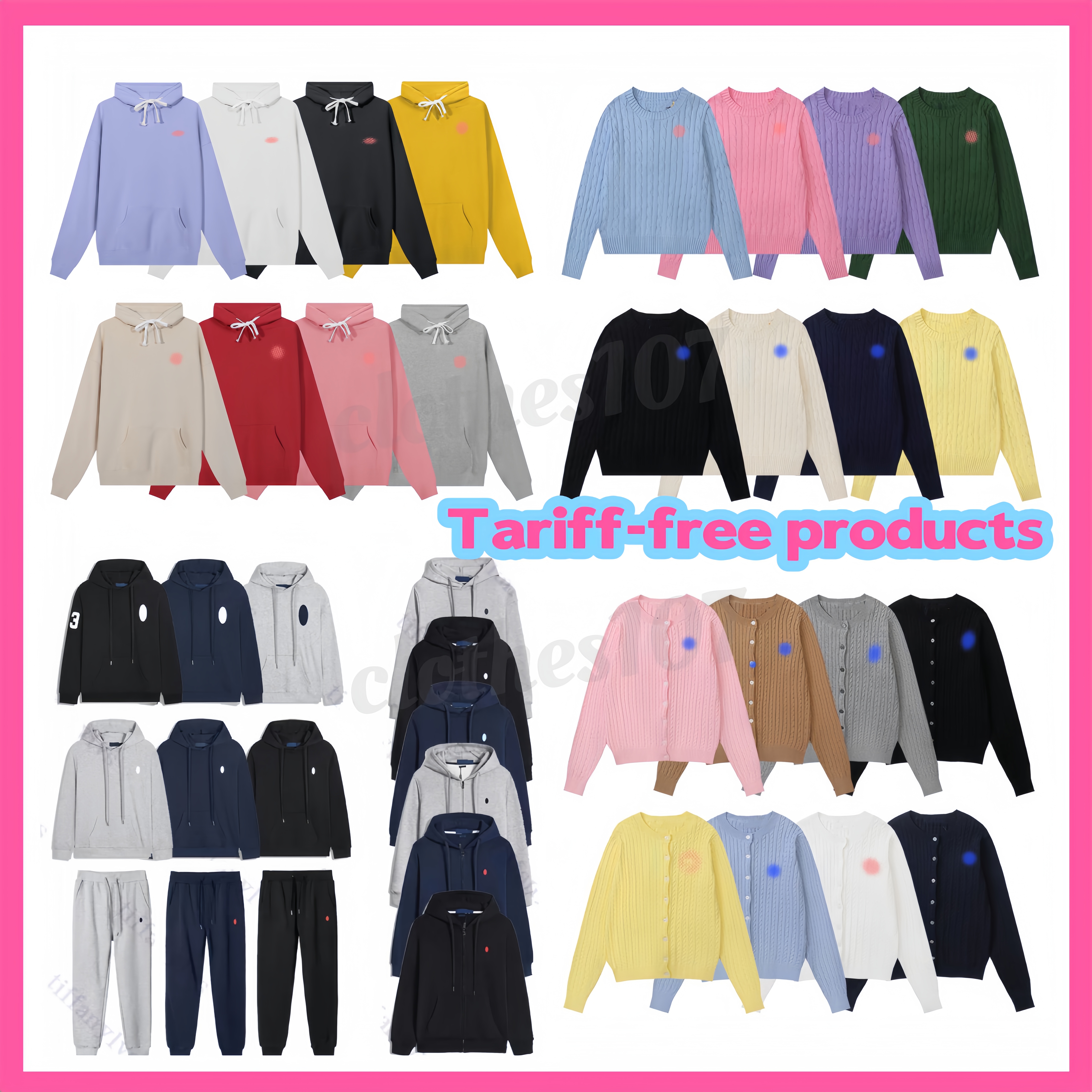 Hoodies designer Men's and women's tops tee long sleeved short sleeved T-shirts sweaters summer and winter fashion, sports and leisure sizes in the United States