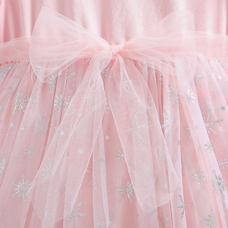 DISNEY Frozen Princess Elsa kids designer clothes designer baby clothes Girls' dress summer dress children baby dress.