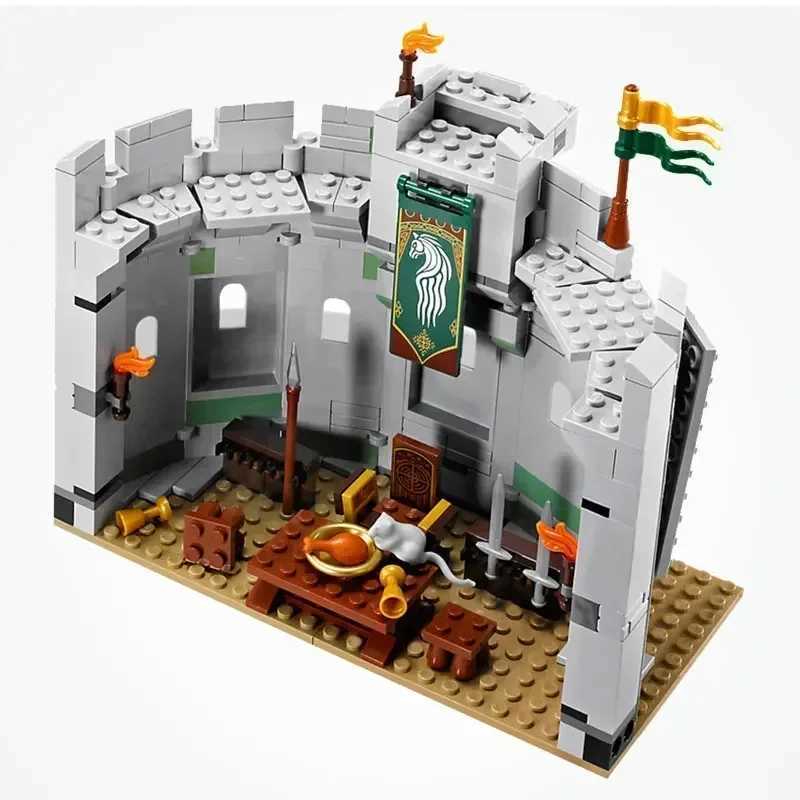 1368Pcs Building Blocks Lord Rings The Battle Of Helms Deep DIY Model Action Figure DIY Toys For Children Education GiftZ250506