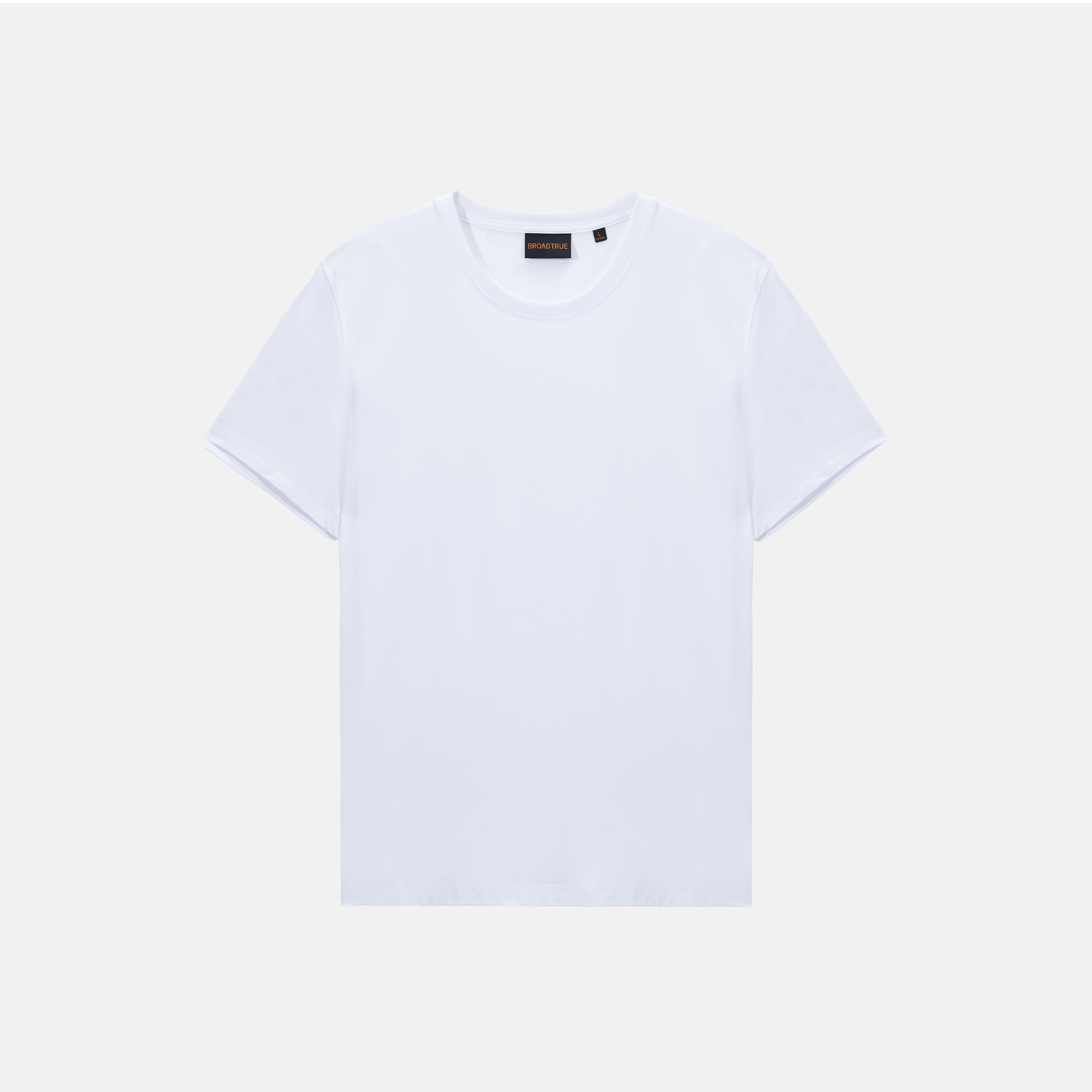 Light Luxury Minimalist T-shirt Summer Horse Cotton Black and White Solid Color Short Sleeve