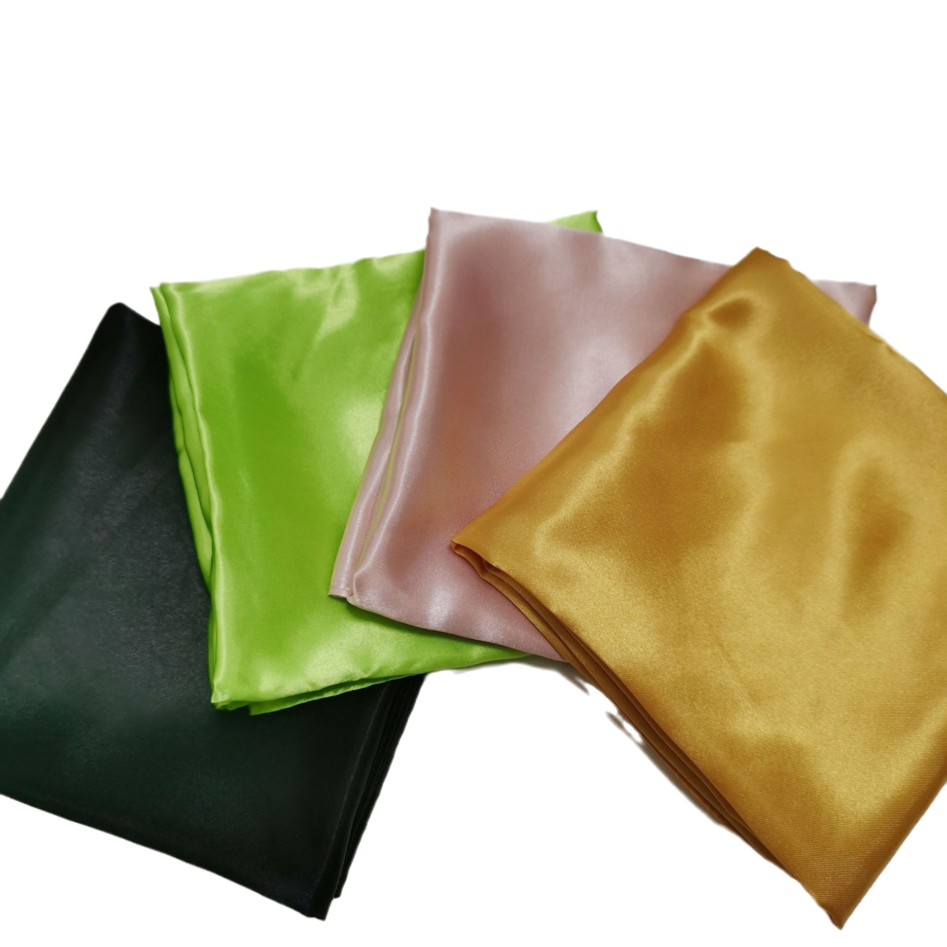 K638 Solid color imitation silk square scarf new style pure color stewardess female scarf polyester satin performance single color satin scarf wholesa