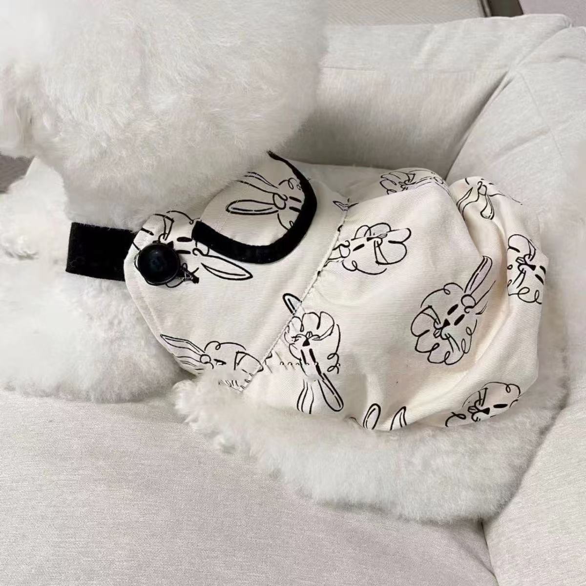 T00146 Pet clothes dog four-legged pants Teddy Bichon Poodle Pomeranian Yorkshire small dog cat thin spring and summer