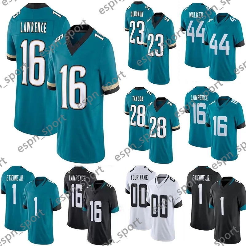 12 Travis Hunter Gabe Davis Maglie Da Calcio Trevor Lawrence Etienne Jr Travin Walker Devin Lloyd Jones Jones Cucite-image