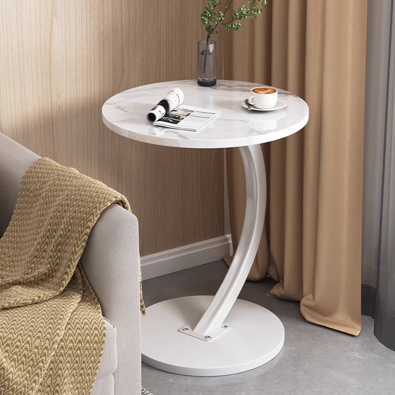 B566 Living room concave living room corner table shelf light luxury small coffee table