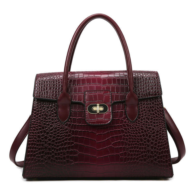 Women's New Handbag Fashion Urban Simple Large Capacity Middle aged Mom Bag Single Shoulder Slant designer bag
