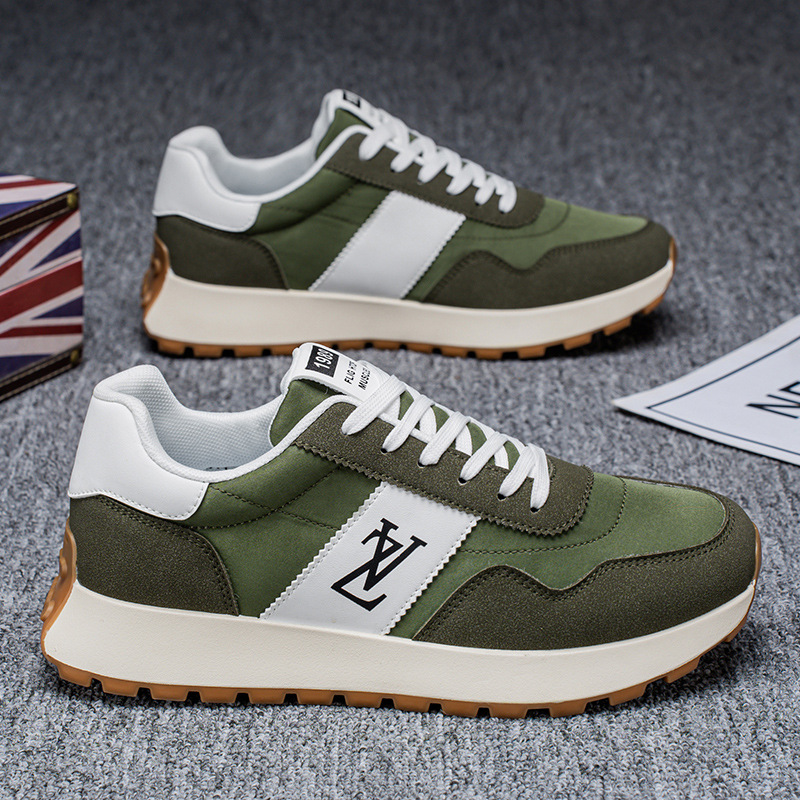 2025 Men's Fashionable, Casual and Versatile Sneakers - Dad Shoes Shoes Breathable Comfortable Retro Spring and Autumn Bottom Trendy Shoes new de
