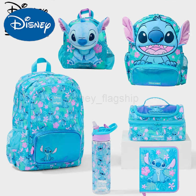 Disney New Australia Smiggle School bags Disney Stitch Backpack Lunch Bag Water Bottle Student Gift Need To Purchase IndividuallyXJ250506