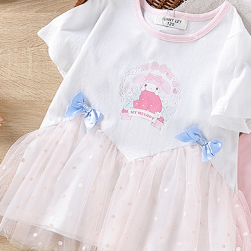 DISNEY Frozen Elsa princess kids designer clothes girl baby girl set of girls summer outfit baby girl pure cotton short-sleeved two-piece set Comforta