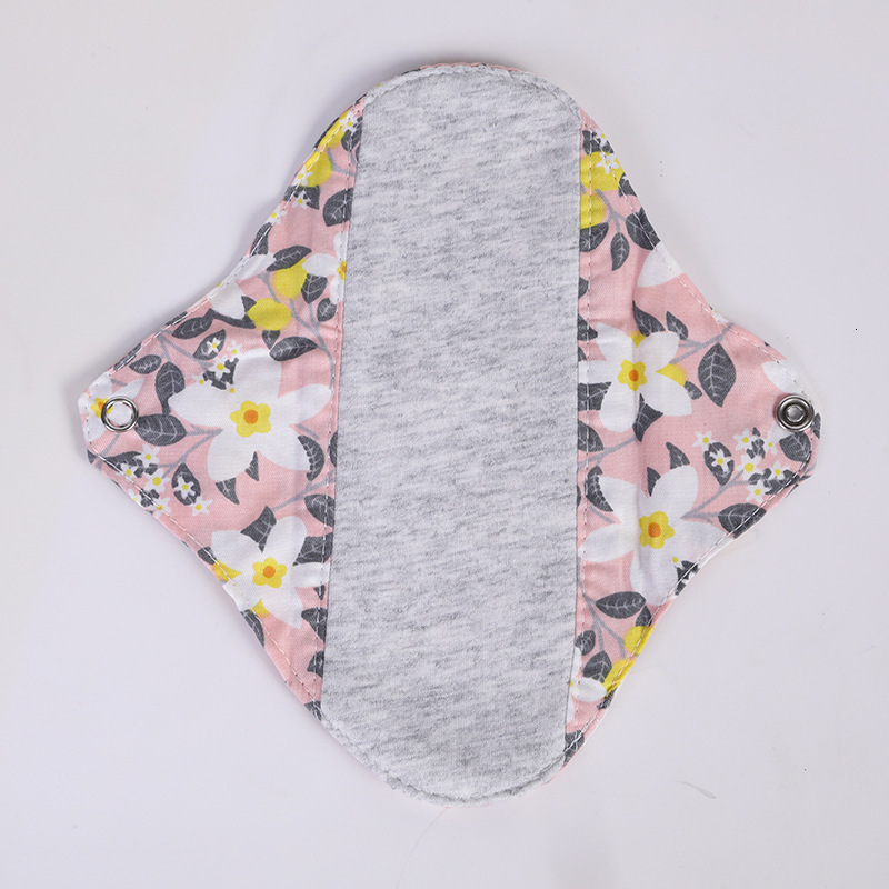 Mats simfamily 10Pcs Reusable Pads Bamboo Charcoal Sanitary Washable Panty Liner Mama Maternity Menstrual Cotton 230504