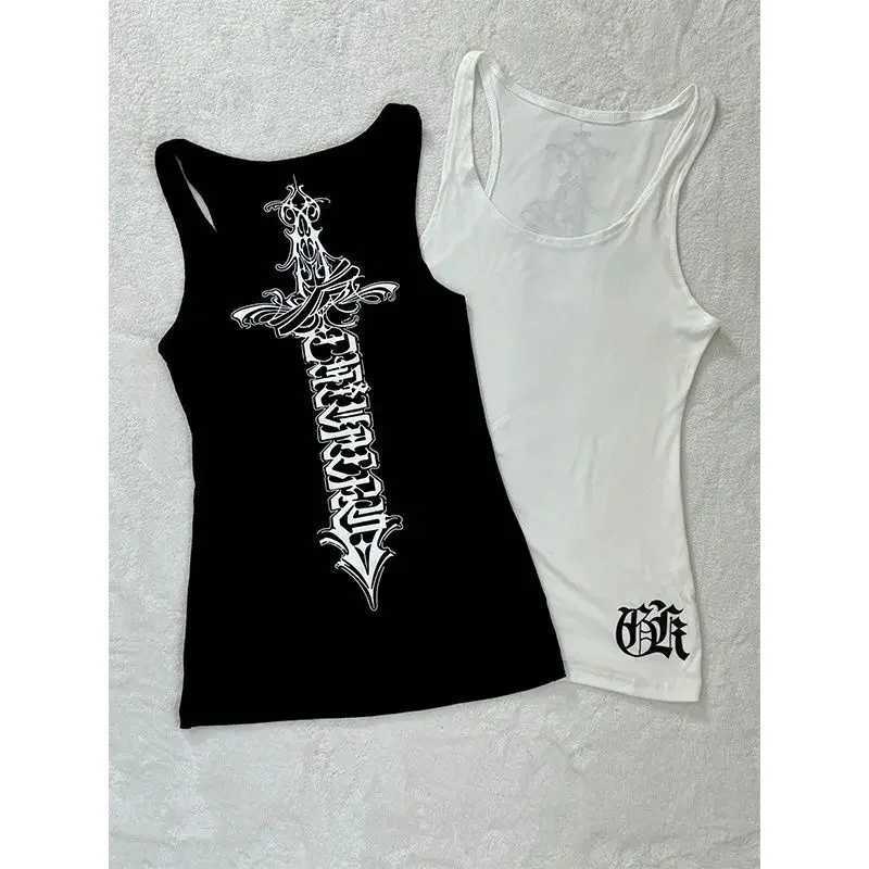 Bottoming Shirt Men and Women Loose Casual Trend Versatile Star with The Same Summer Breathable VestXJ250506