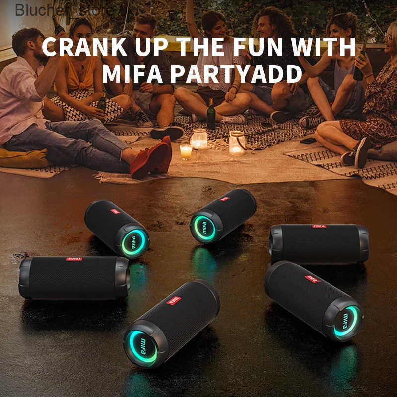mifa WildRod Portable Bluetooth Speaker Wireless Outdoor camping Speaker Bluetooth 5.3 StreamingIP67 Waterproof and Dustproof z250506RQB0
