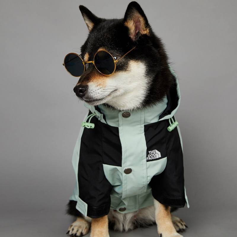 Autumn Coat Outdoor Jacket, Windproof Coat, Adjustable Hood Jackets for Small Medium and Large Dogs, Waterproof Winter Dog Warm Clothes 5XL A302