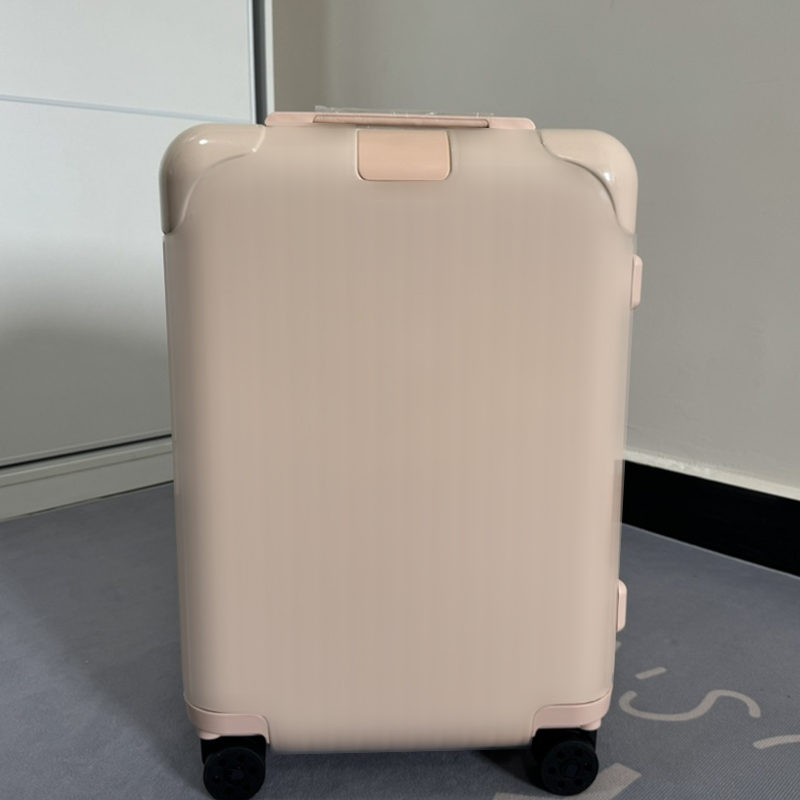 Rim0 brand luggage Essenti series fashionable large-capacity universal wheel trolley case multi-colour optional PC material boarding box.