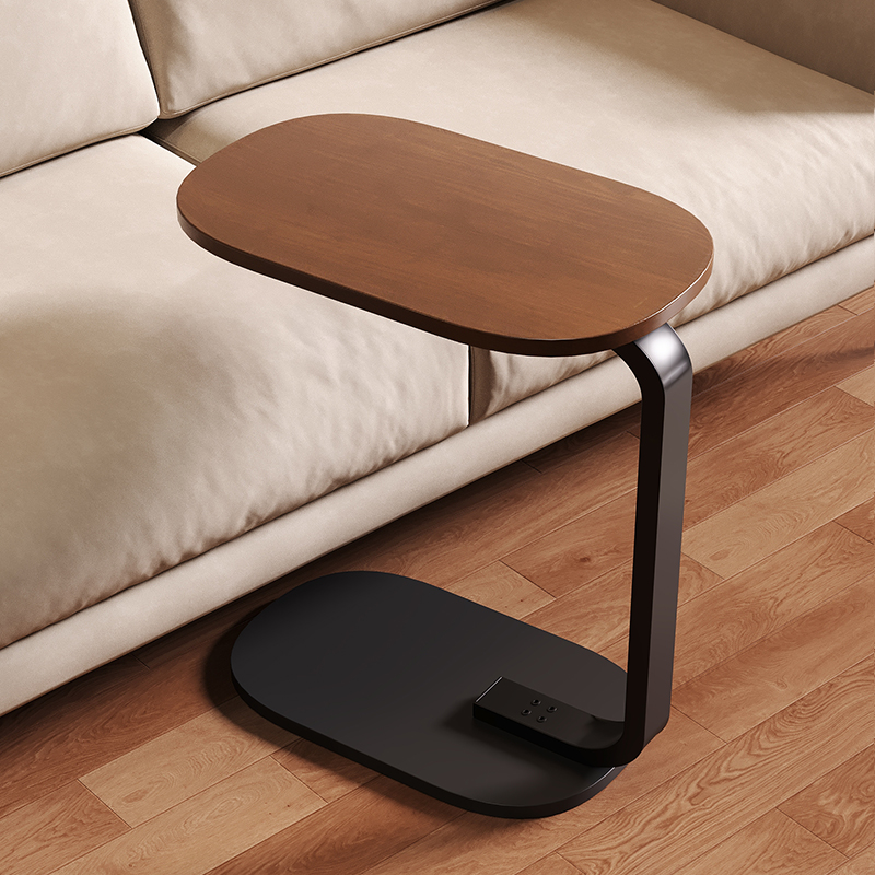 B565 Small round table bedroom bedside shelf balcony small coffee table