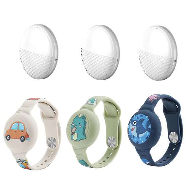 hot sell white gps bluetooth tracker finder and item locator for keys petfind my watch strap package