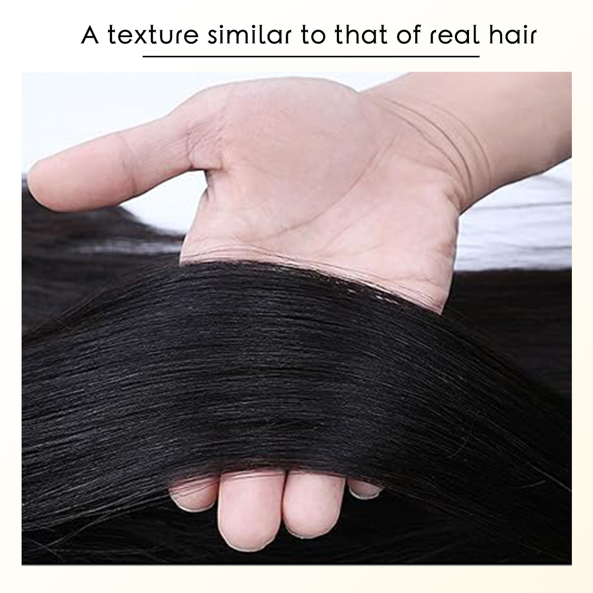 YK Women's Gripper Feather Bun Wig Natural and Stable, Available in 7 Colors Feather Ball Head Easily Increases Your Hair Volume