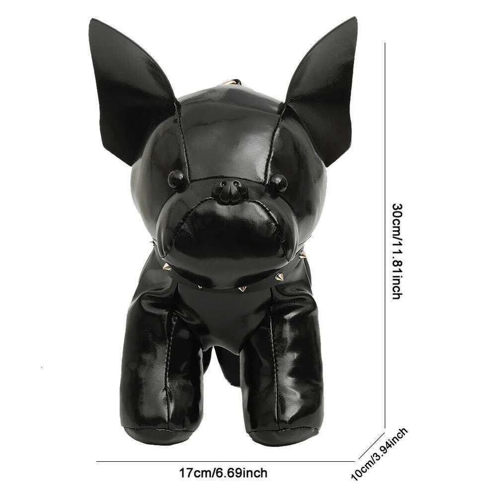 NEW Doggie Shoulder Women French Bulldog Crossbody Leather With Zipper Messenger Bag For Shoping Travel