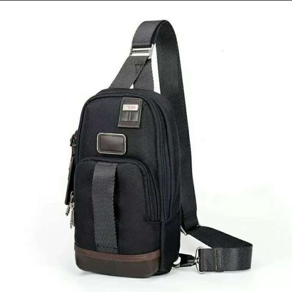 2025 NEW Ballistic Nylon Casual Commuter Men's Simple Travel Thin Chest Shoulder Crossbody Small Bag 2223402