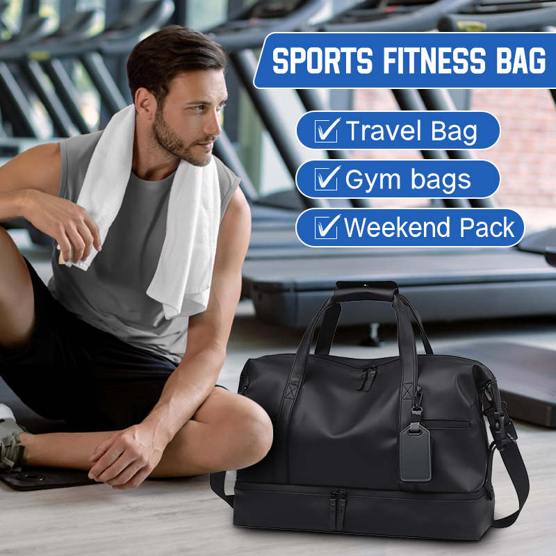 travel duffel bag weekender overnight gym carry on tote with wet pocket hospital mom bag for labor and delivery extra large 2208