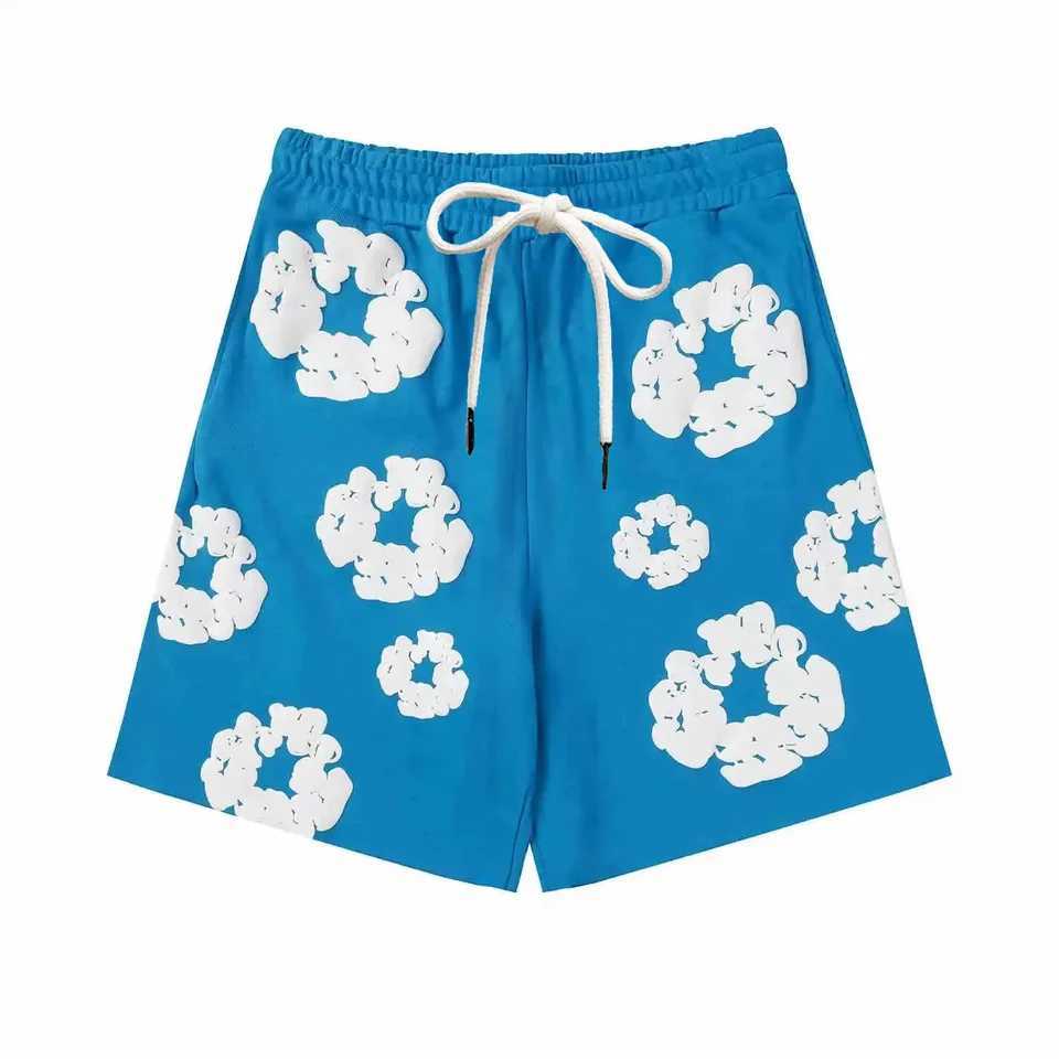 2025 Summer Beach Pants Casual Harajuku Y2 American 3D Printed Flower Shorts Vacation Outdoors Kids Men Shorts Male ShortsT250506