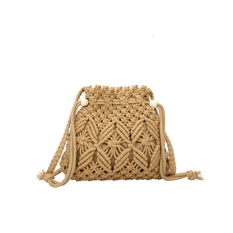 Summer Woven Bag Beach Bag Weaving Women S Summer Versatile New Fashionable Niche Design Crossbody Bucket Bag Beach Bag KQ KQ