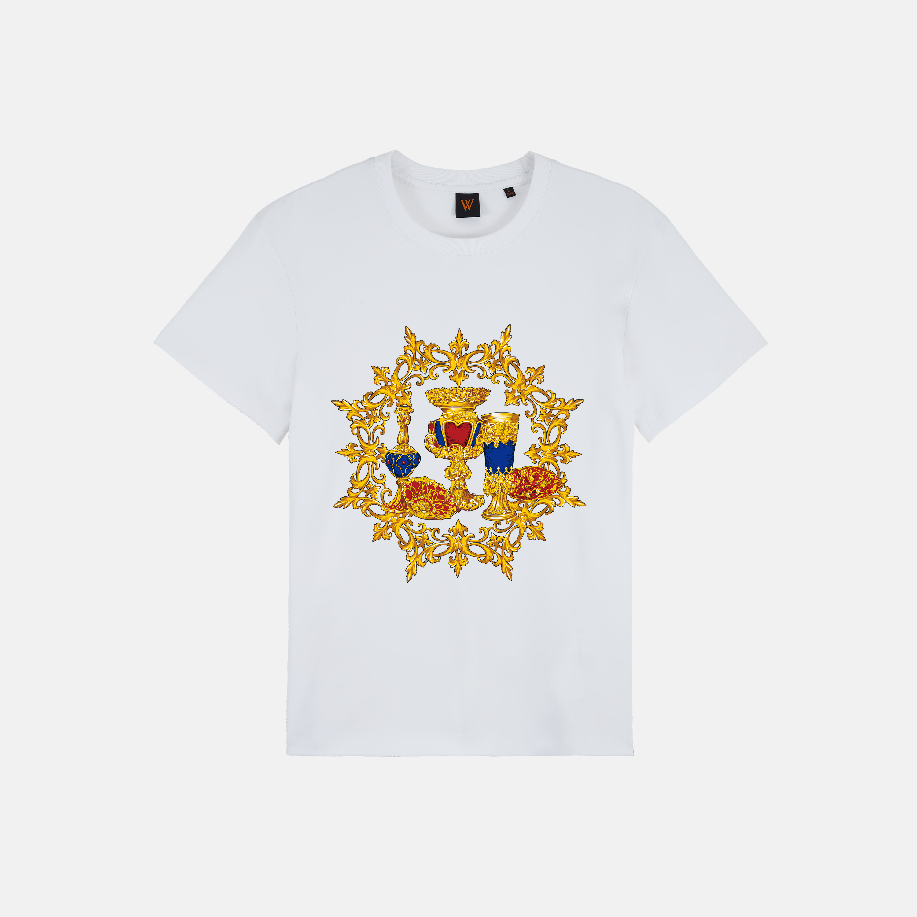 Summer Horse Cotton Printed T-shirt
