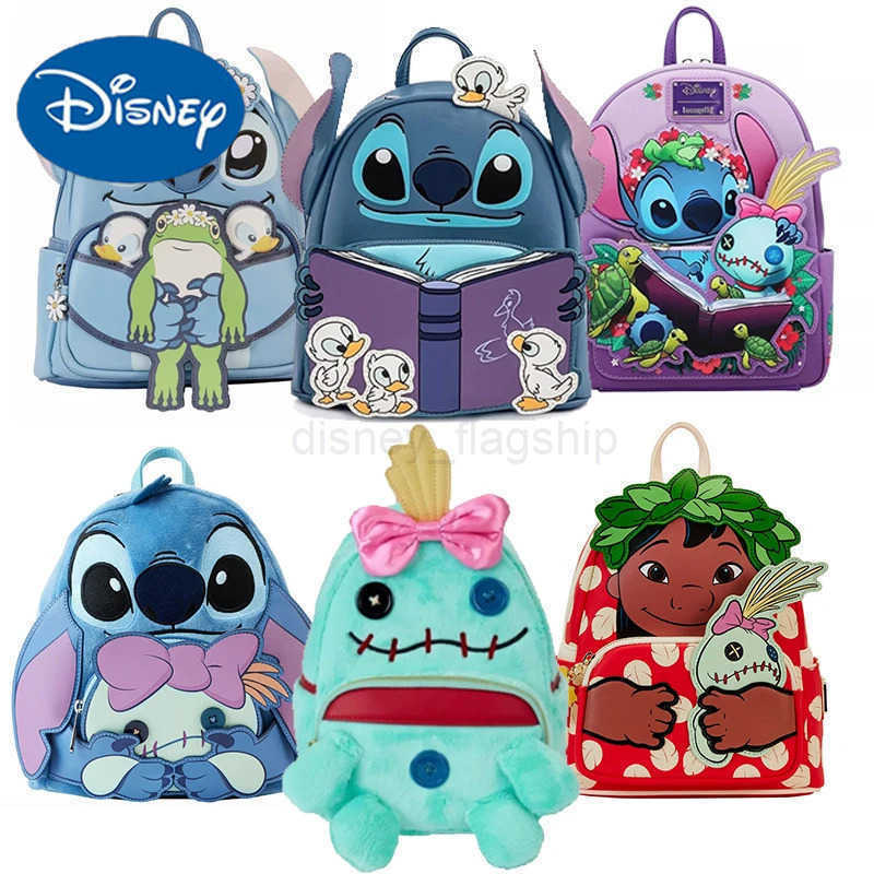 Disney Loungefly Stitch Scrump Buddy Mini BackpackXJ250506