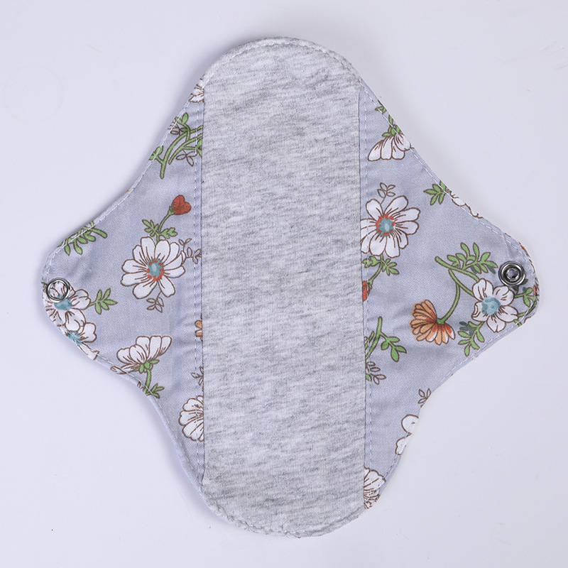 Mats simfamily 10Pcs Reusable Pads Bamboo Charcoal Sanitary Washable Panty Liner Mama Maternity Menstrual Cotton 230504