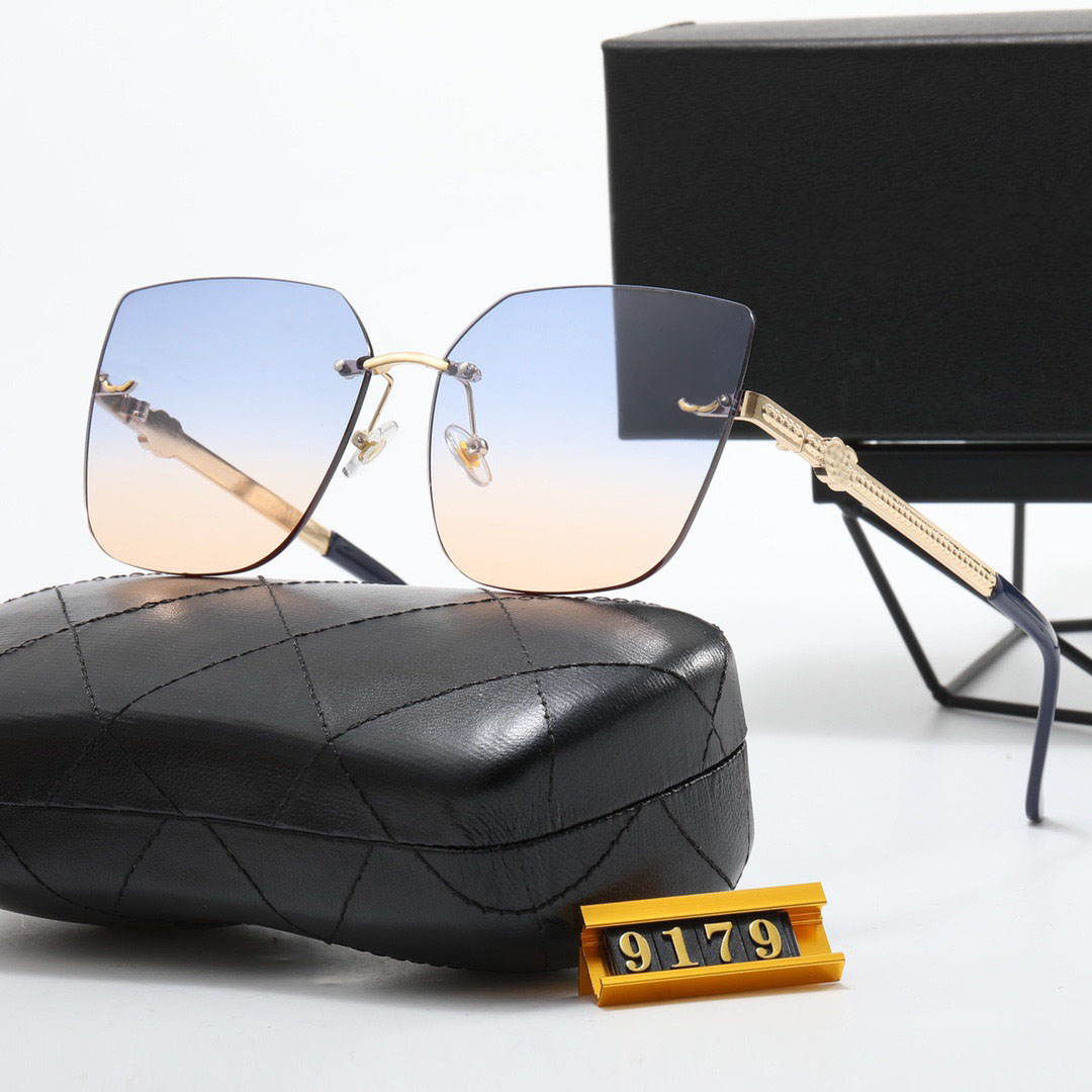 glasses gold wonder Glasses trend novel fashion rimless women premium for temples sunglasses Designer summer nice cool