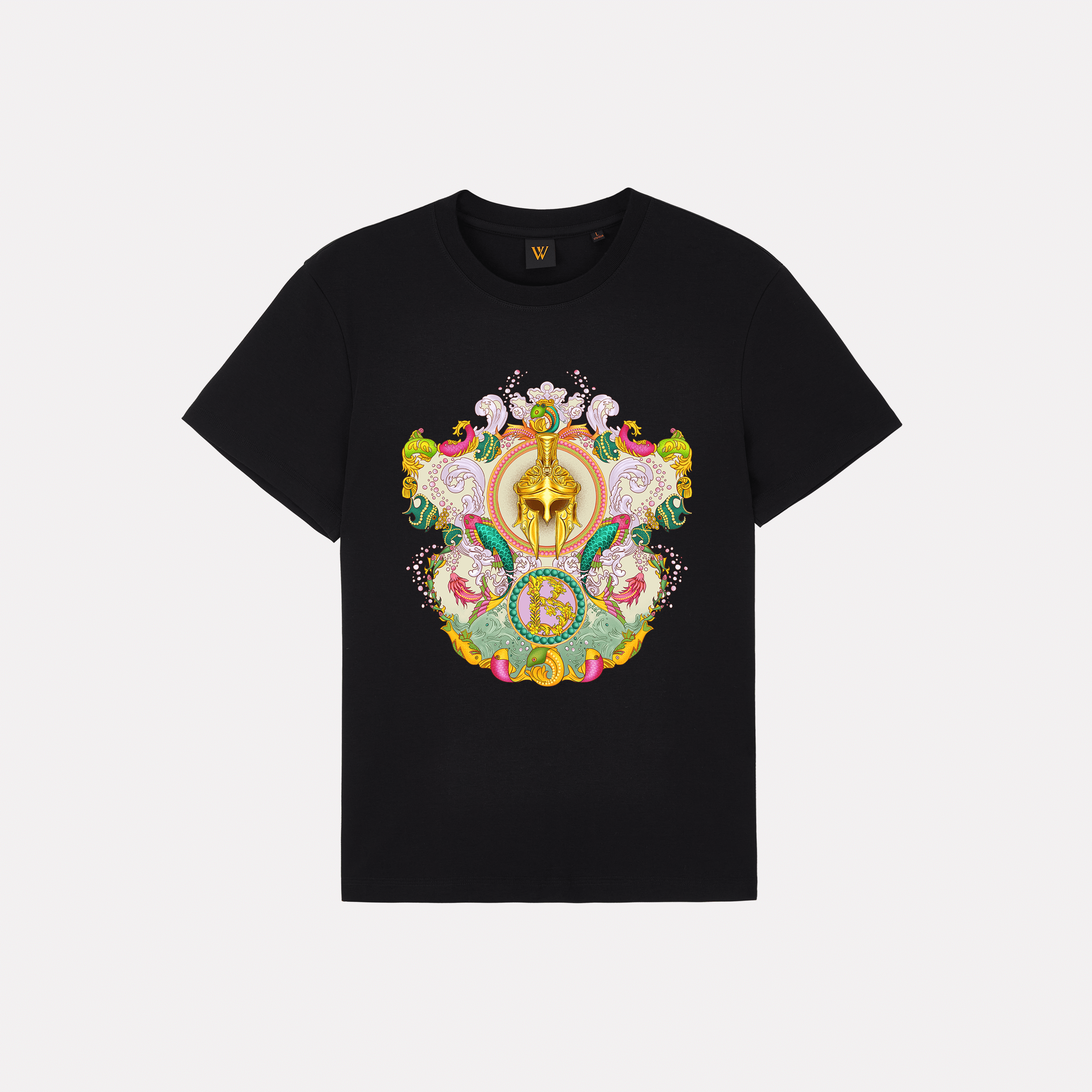 Breathable Printed Tee for Everyday Wear - No Fade Design, Classic Cut