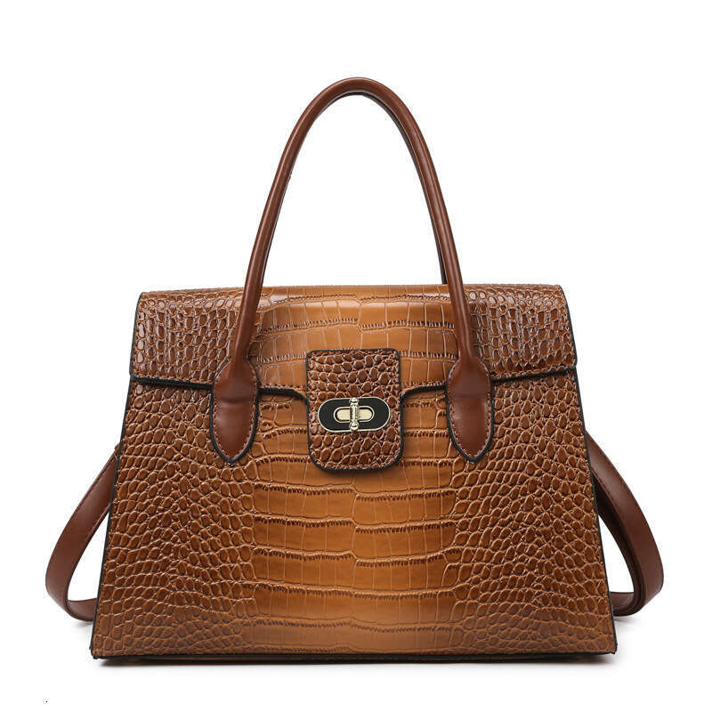 Women's New Handbag Fashion Urban Simple Large Capacity Middle aged Mom Bag Single Shoulder Slant designer bag