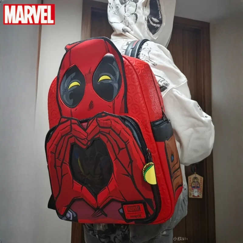 Disney New Loungefly TinkerBell Cute Girl Princess Backpack Student Casual Bag Printed Christmas giftXJ250506