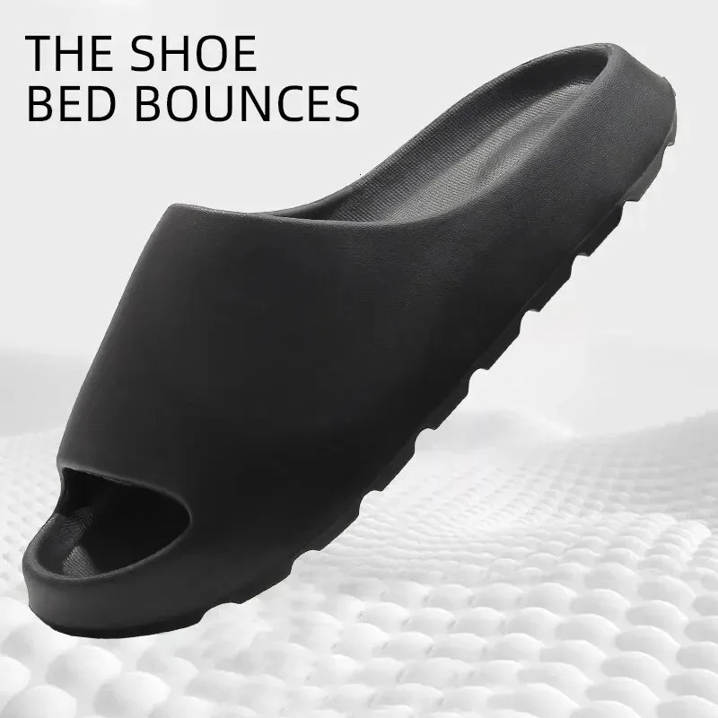 Step on poop feeling EVA slippers for men and women summer home bathroom shower non slip slippers 250428