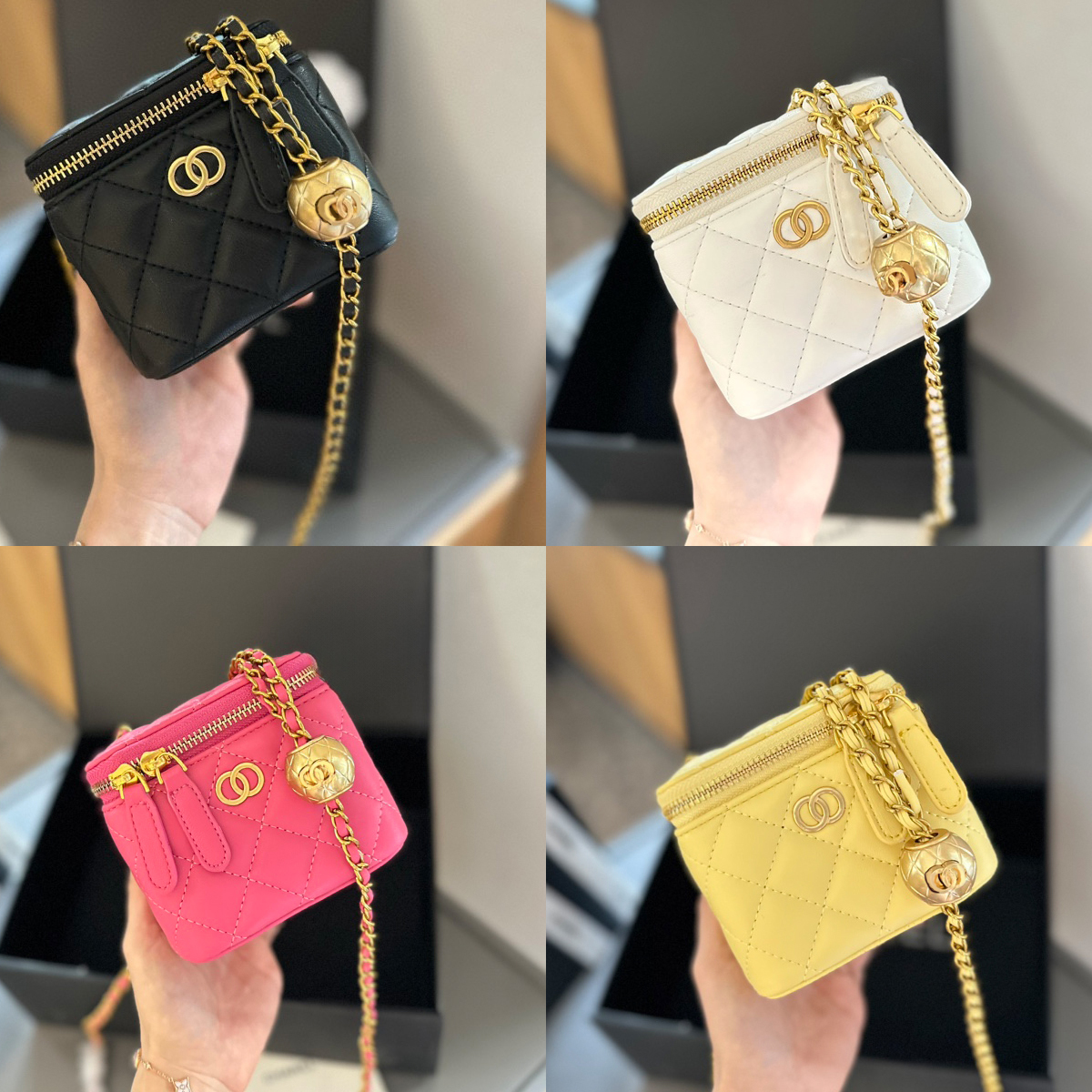 Designer Bag Mini Cosmetic Bag Cases Makeup Bag Designer Micro Vanity Bag Crossbody Shoulder Designer Tiny Cosmetic Nano Make Up Bags Coin Purse Wallet width 11cm