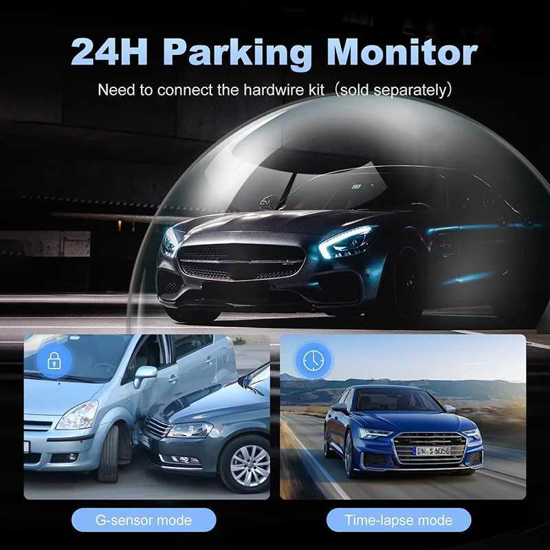 car dvr 4*1080P GPS Car DVR Video Recorder WIFI APP Control 360 Degrees Dash Cam 4 Lens Night Vision Rear View camera car 24h Parking R250506