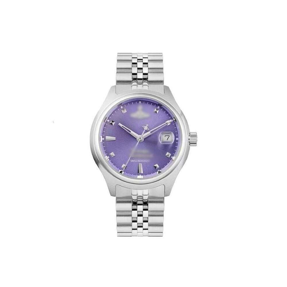 saturn Watch viviannee quartz movement watch Vivienenns watch west wood watch westwood Wrist watch women's watch steel strip women waterproof for daily life e2a