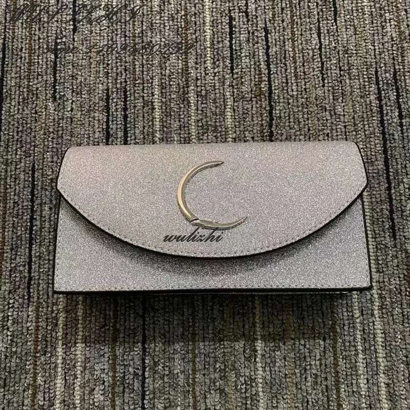 2025 New Clutch Brand Fashion Shoulder Messenger High Quality Women's Chains Bag Large Capacity