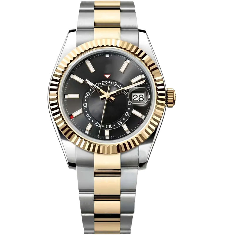 brand watch mens watches designer Designer Gold High Quality fashion42mm Mechanical Automatic dial Stainless Steel Hand strap Waterproof Craft Watch