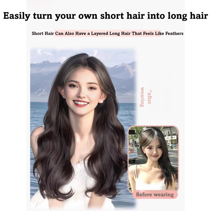 Luxurious Ladies' Hair Piece With Realistic Waves - Ideal Mothers Day Gift