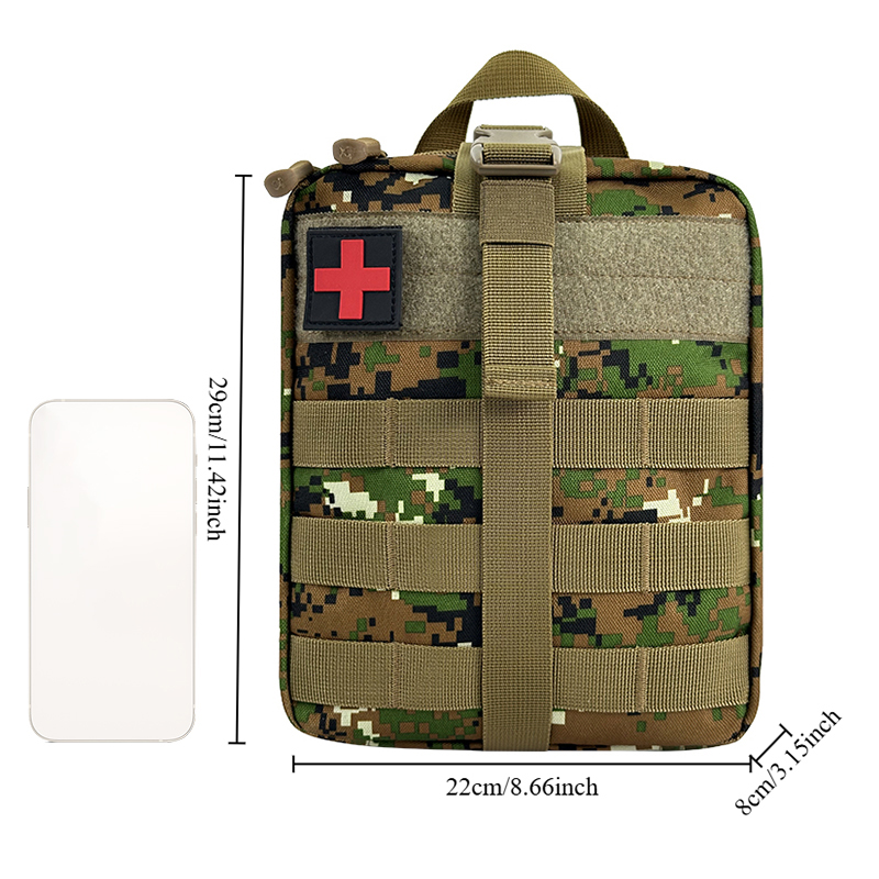 ifak trauma kit 74 piece upgrade tactical first aid supplies molle ifak pouch rip away refill supplies for survival camping hiking travel 117