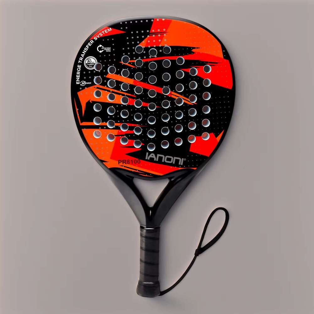 CASTON SPORTS Customized High Quality Padel Racquets Dia Shaped Paddle Tennis Racket With Fiber Net for Enthusiasts
