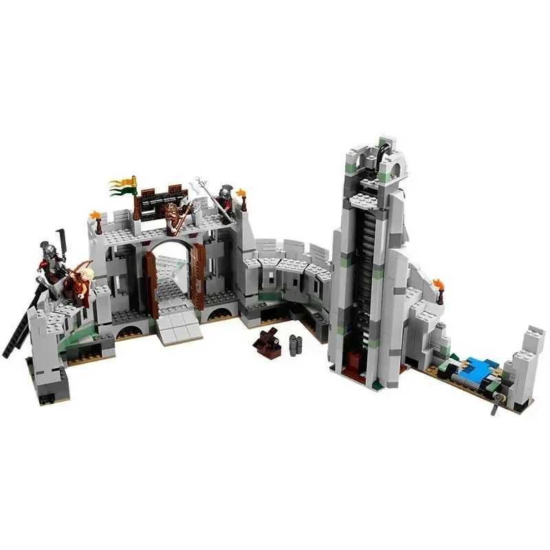 1368Pcs Building Blocks Lord Rings The Battle Of Helms Deep DIY Model Action Figure DIY Toys For Children Education GiftZ250506
